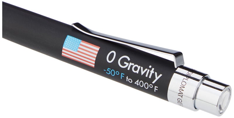 Diplomat Spacetec 0-Gravity Black Ball Pen D90128091 - Image 3