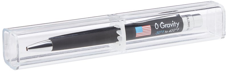 Diplomat Spacetec 0-Gravity Black Ball Pen D90128091 - Image 2