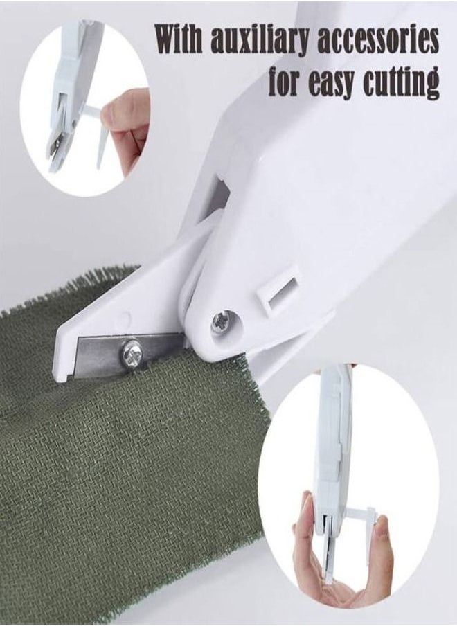 Generic - Electric Scissors, Multipurpose Home Electric Fabric Scissors with Safety Switch, Battery Operated Handheld Electric Scissors Tailor Sewing Scissors Craft Shears for Cutting Paper Leather Cloth - Image 1