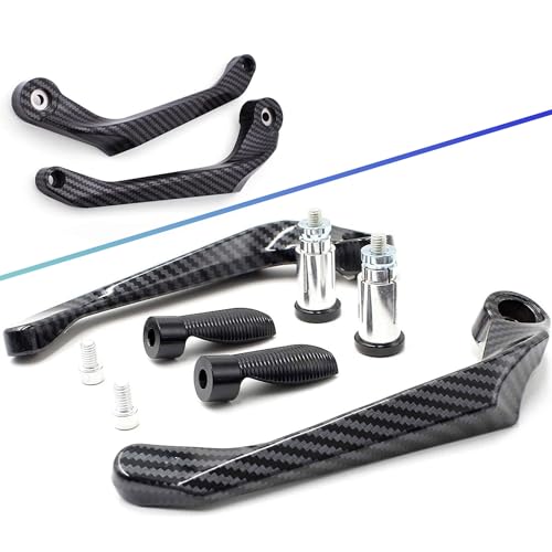 AUTO PEARL 7/8" 22mm Motorcycle Handlebar Brake Clutch Levers Protector Guard Compatible with Hunter 350 (Black) - Image 2