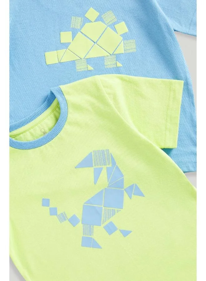 mothercare Dinosaur Pyjamas - 2 Pack
