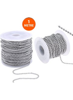 2.3 mm Ball Chain, 1 Meter, Nail Clipper Chain, Ball Chain, Wallet Chain, Card Chain