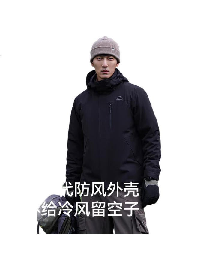 PELLIOT 2.0 Assault Jacket Men And Women Three-In-One Autumn And Winter Hard Shell Outerwear 12340106 Black Xxl - Image 1