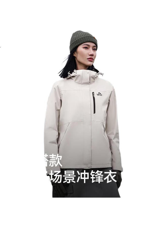 PELLIOT 2.0 Assault Jacket Men And Women Three-In-One Autumn And Winter Hard Shell Outerwear 12340106 Black Xxl - Image 2