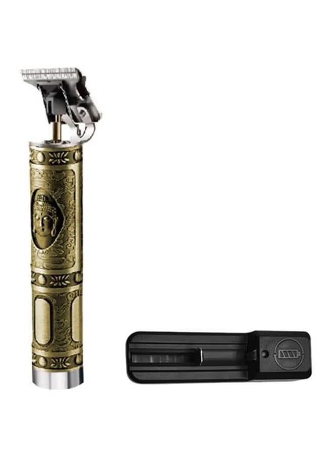 KM-1974A Professional Hair Clipper Kit Gold/Silver/Black - Image 2
