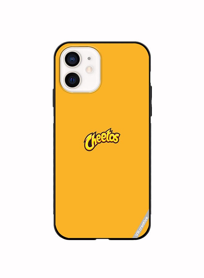 VR CREATIVE Protective Case Cover For Apple iPhone 12 mini Cheetos Design Multicolour - Image 1