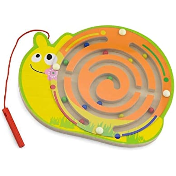 MAGNETIC BEAD TRACE SNAIL FOR KIDS AGES 18+ MONTHS - Image 3