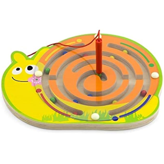 MAGNETIC BEAD TRACE SNAIL FOR KIDS AGES 18+ MONTHS - Image 2