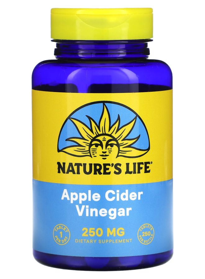 Nature's Life Apple Cider Vinegar 250 mg 250 Tablets