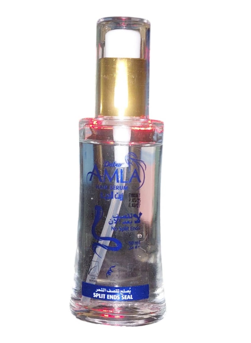 دابر زيت الحية من دابير أملا سيروم للشعر المتقصف يصلح التلف ويوفر الترطيب لشعرك المتطاير والمجعد 50 مل دابر املا - Image 1