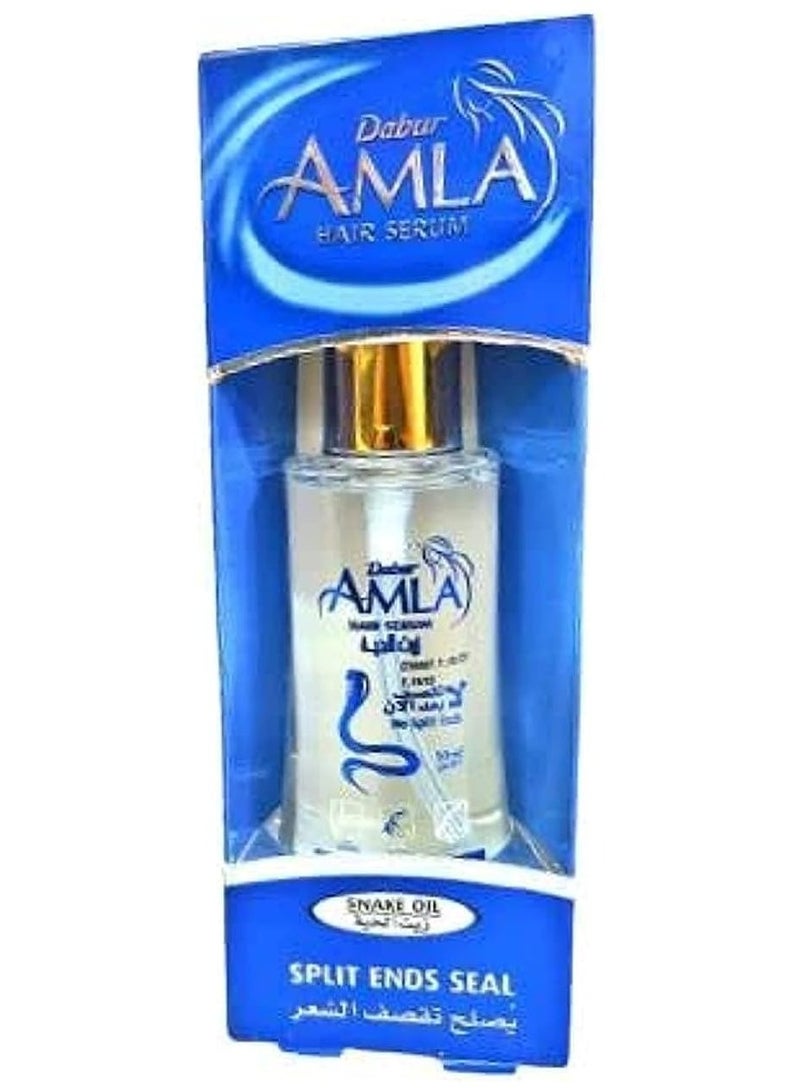 دابر زيت الحية من دابير أملا سيروم للشعر المتقصف يصلح التلف ويوفر الترطيب لشعرك المتطاير والمجعد 50 مل دابر املا - Image 2