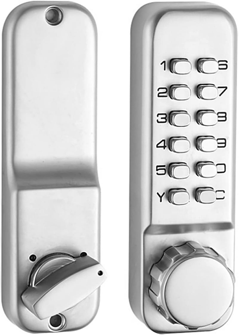 klarako Digital Door Lock Mechanical Keyless Entry Door Lock Password Combination Door Keypad Deadbolt Waterproof Code Door Lock for Home Office - Image 1