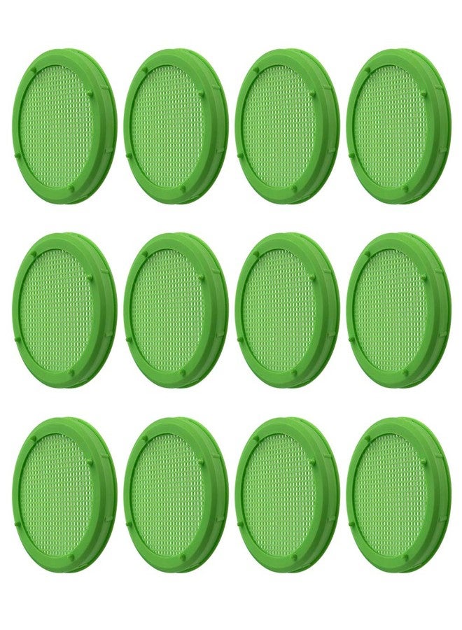 Amytalk 12 Pack Plastic Sprouting Lids for 86mm Wide Mouth Mason Jars, Sprouting Strainer Lid for Canning Jars, Suit for Grow Bean Sprouts, Alfalfa, Salad Sprouts etc - Image 1