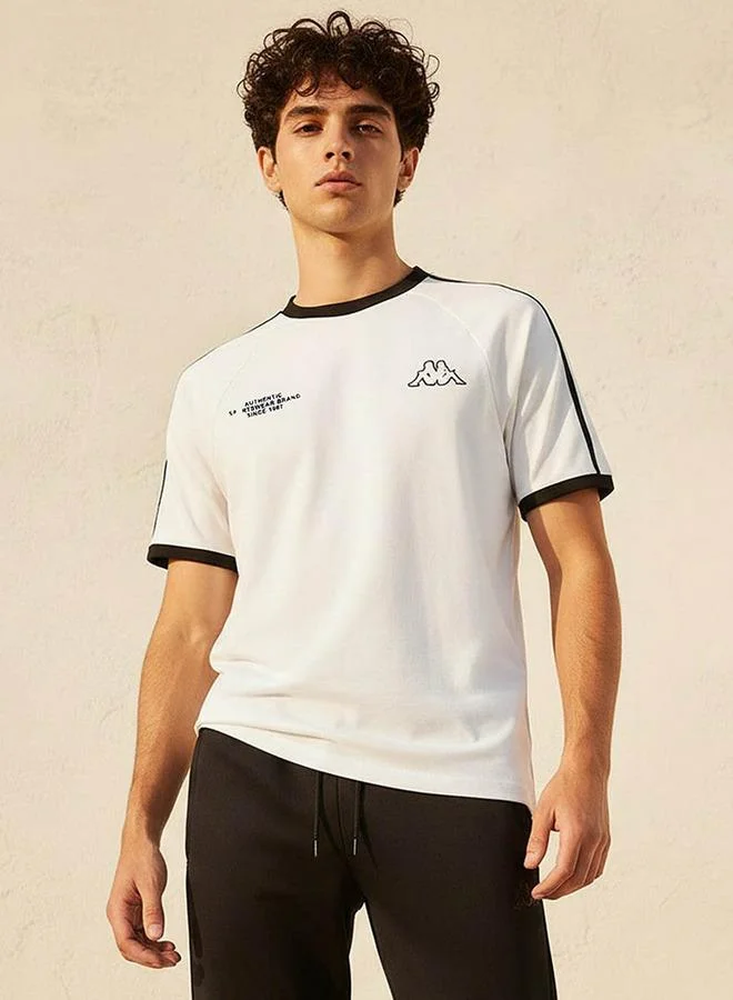 Kappa Kappa Men 2 Way Stretch Printed T-shirt