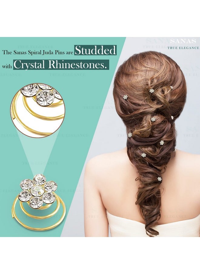 Hair Bun Accessories 12Pcs Flowers For Hair Spiral Juda Pins Spiral Hair Ties Bridal Hair Accessories Hair Style Women Hair Clips Juda Hair Accessories Spiral Pin 12Pcs - Golden - pzsku/ZEEF16FB36C484A604F2CZ/45/_/1733730372/1be2c602-6ca4-4083-89f0-9ed21649ef20