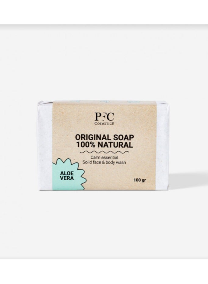PfC Pfc Original Soap Aloe 100g - Image 1