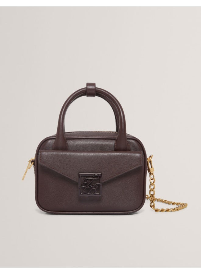 Ted Baker حقيبة كروس بودي جلدية صغيرة من تي بي - Image 1