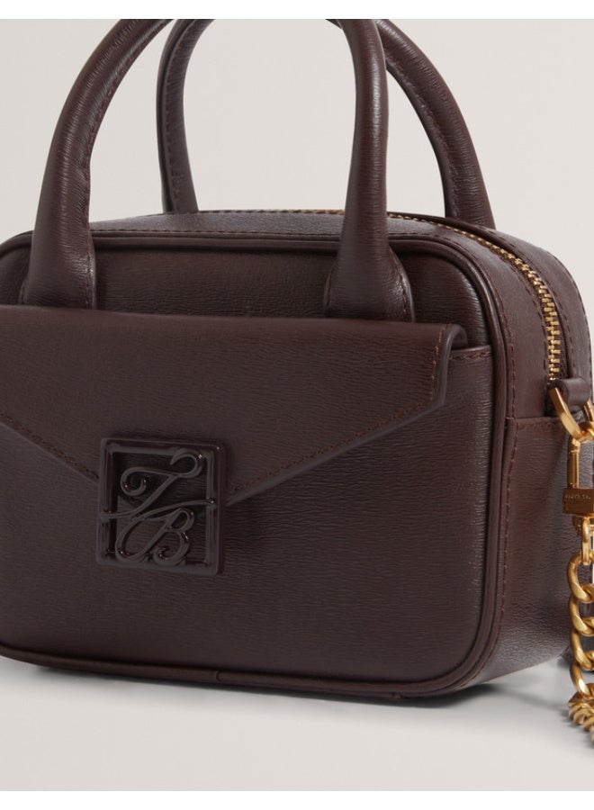 Ted Baker حقيبة كروس بودي جلدية صغيرة من تي بي - Image 3