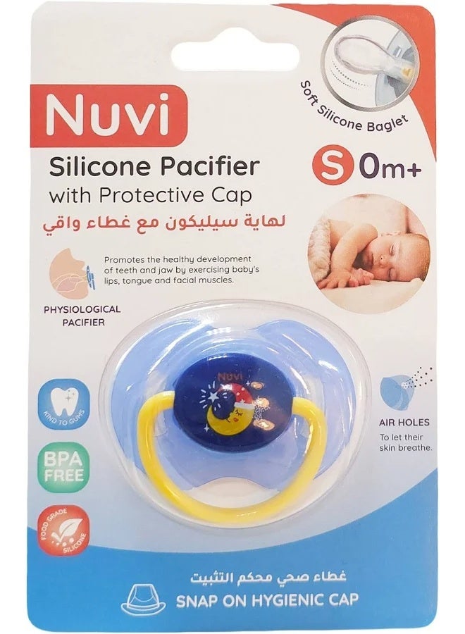 NUVI SILICONE PACIFIER 0M+