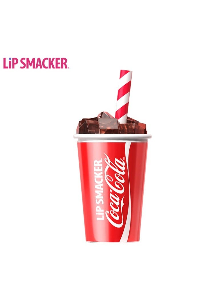 lip smacker diss co-branded classic cola flavored lip balm cartoon lip care moisturizing
