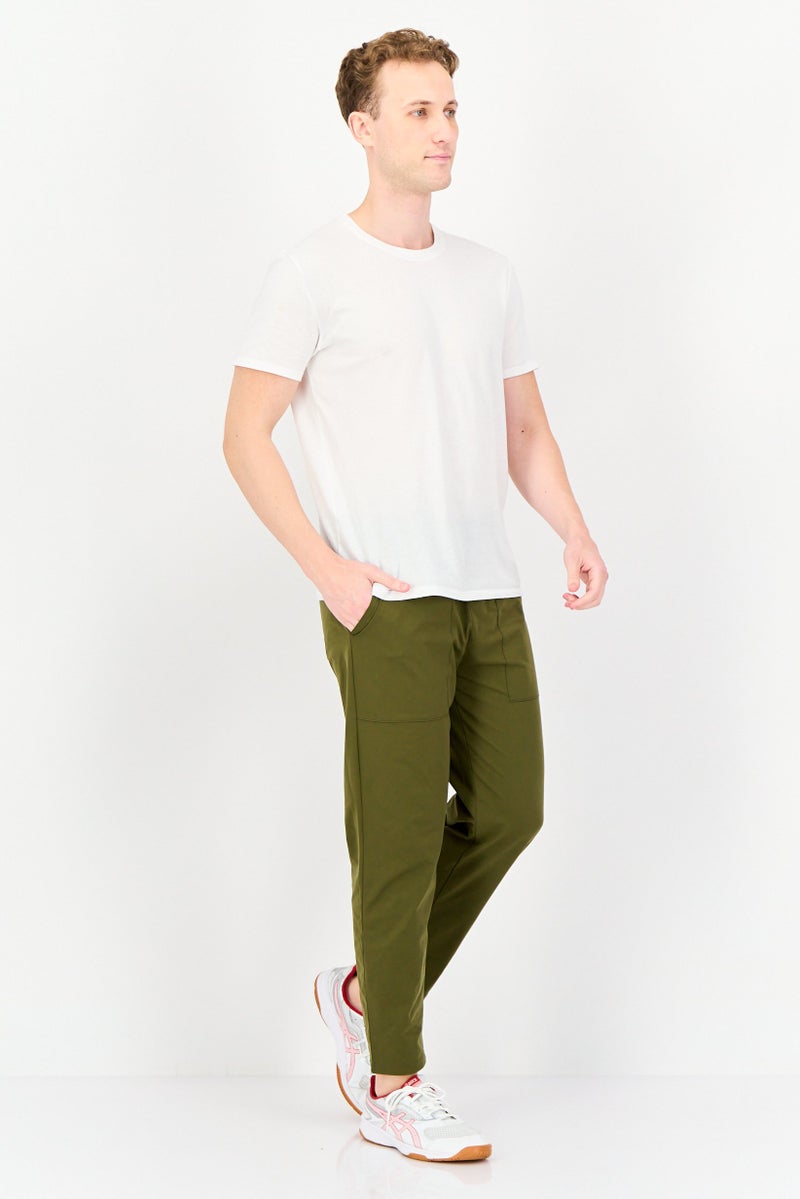 RBX Men Sportswear Fit Outdoor Sweatpants, Olive  - Image 2