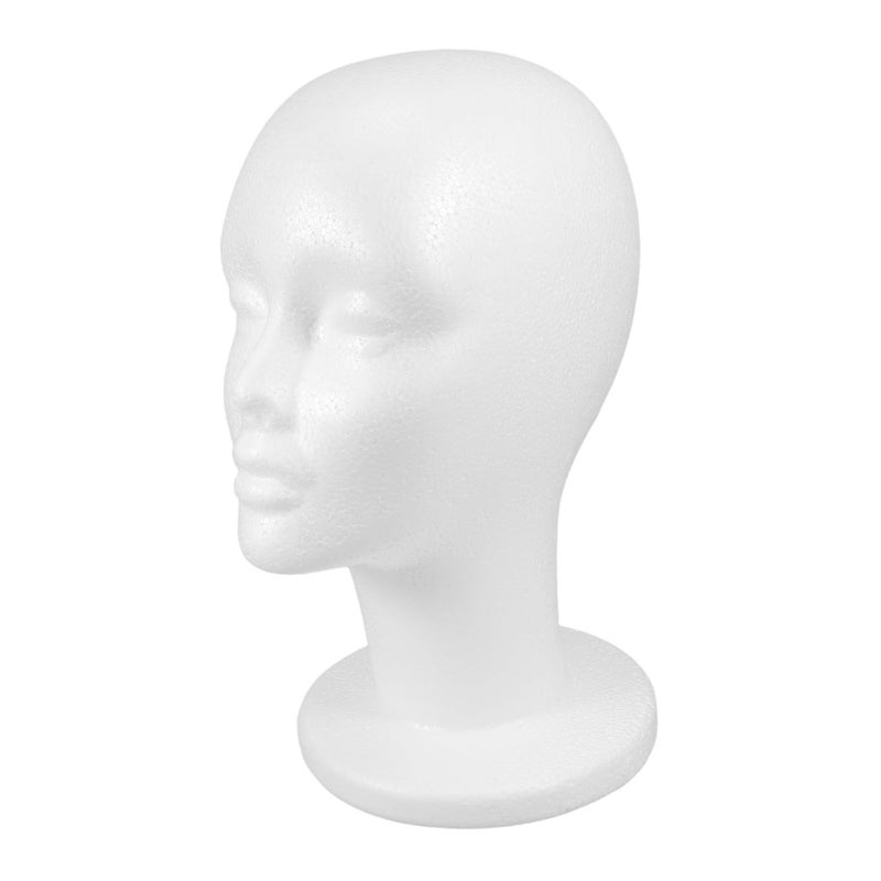 Male Wig Display Head Model with Stable Base for Hats Masks and Glasses - Image 2