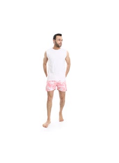 Pink and White Self Pattern Swim Shorts - pzsku/ZEEF22C158C980DCCAC63Z/45/_/1713714422/c7613651-0546-40d6-9fe7-3a6dc64bedda