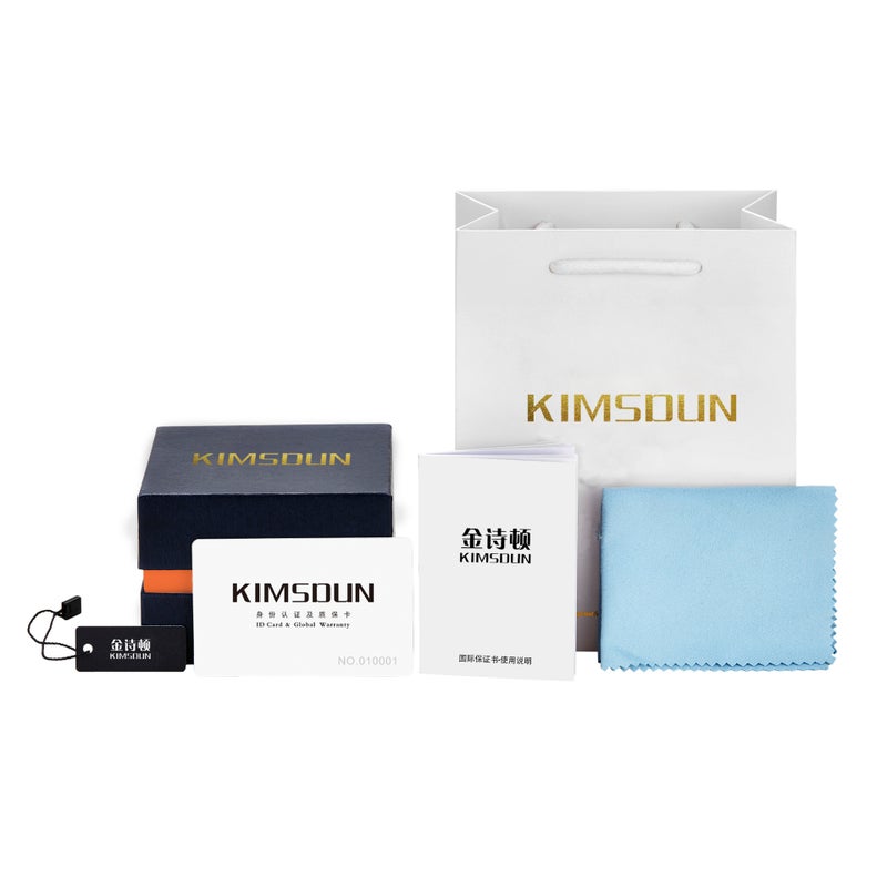 Kimsdun/Golden Sidon Flip Watch Box Black Watch Box Square Gift Box Heaven And Earth Cover Box - Image 2