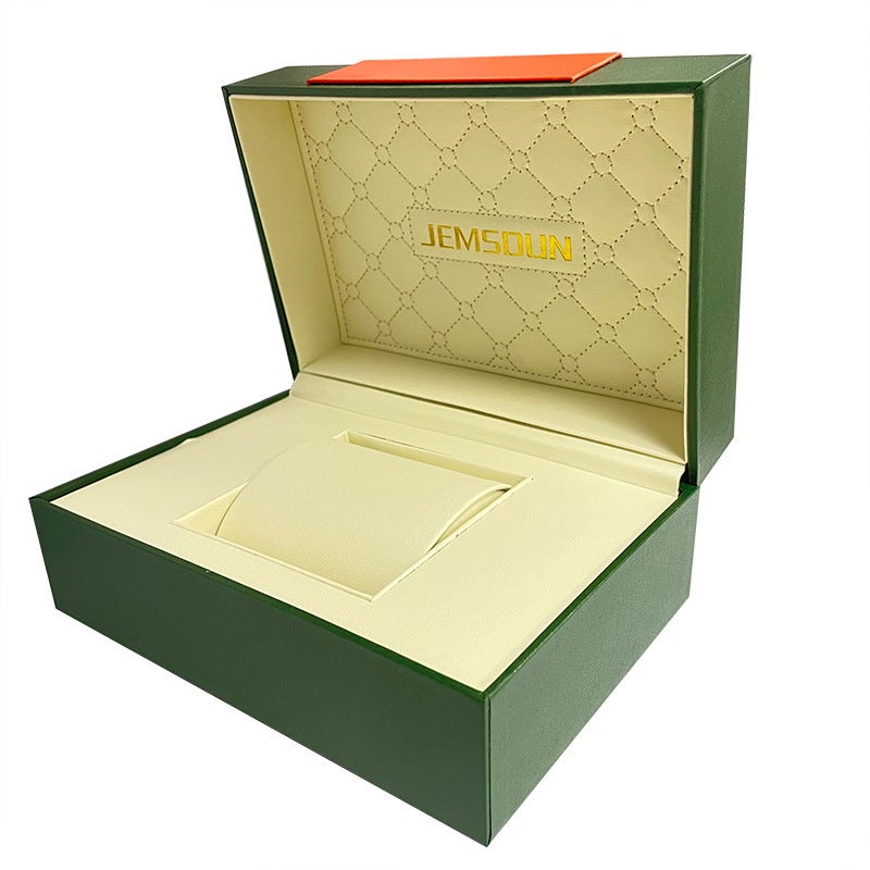 Kimsdun/Golden Sidon Flip Watch Box Black Watch Box Square Gift Box Heaven And Earth Cover Box - Image 1