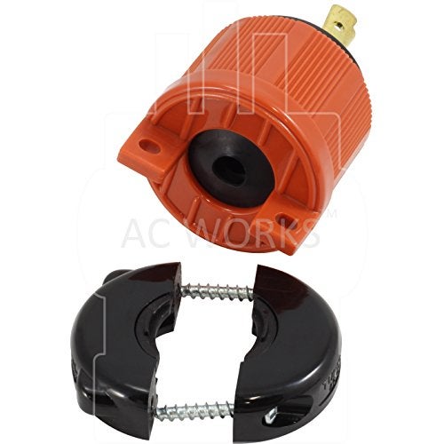 AC WORKS Super Durable Industrial Grade Locking Style Replacement Wiring Male Plug (L15-30 30A 3-Phase 250V) - Image 5
