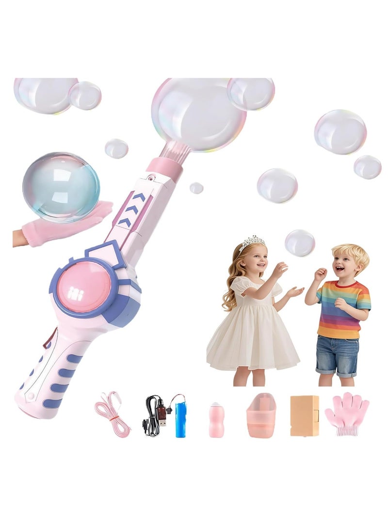 0TO1 TECH Elastic Bubble Fog Wand, Colorful Smoke Bubble Machine, Magic Bubble Machine Elastic Bubble Fog, with Elastic Smoke Effect,Interactive Fog Bubble Machines for Party, Wedding, Festival, Birthday - Image 1