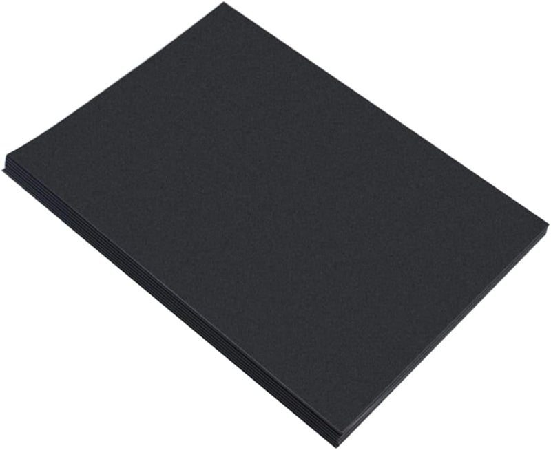 100 Pack Black Thickened Kraft Paper 29 7x21 cm for DIY Scrapbooking Drawing Crafting Smooth Writing Surface - Image 1