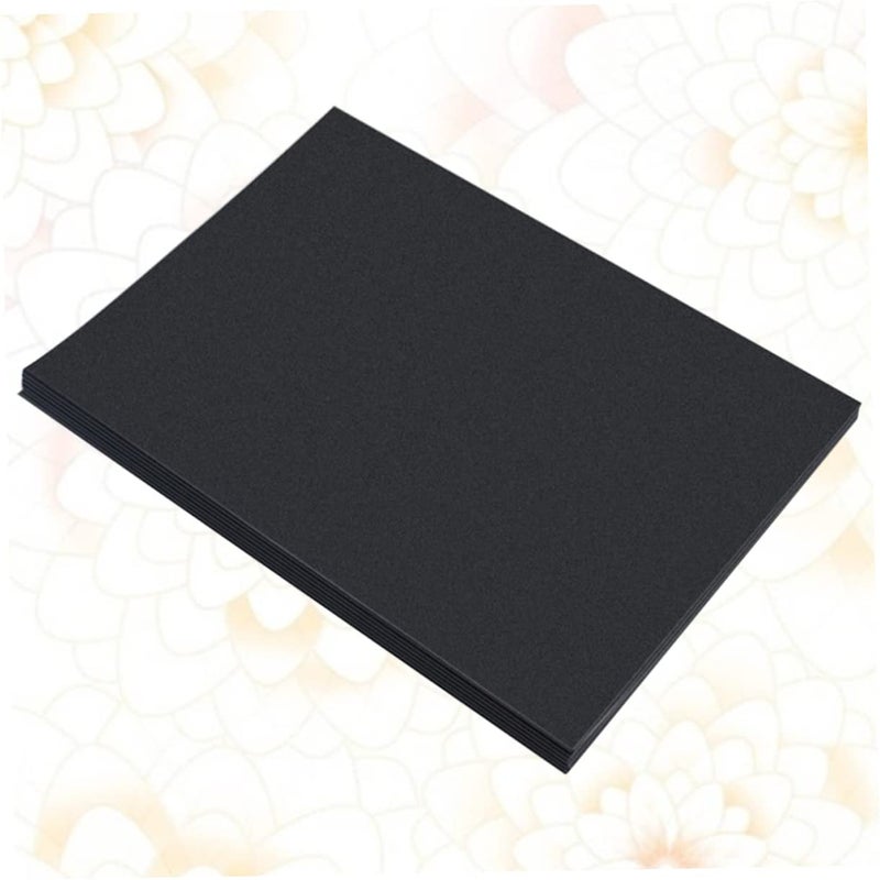 100 Pack Black Thickened Kraft Paper 29 7x21 cm for DIY Scrapbooking Drawing Crafting Smooth Writing Surface - Image 3