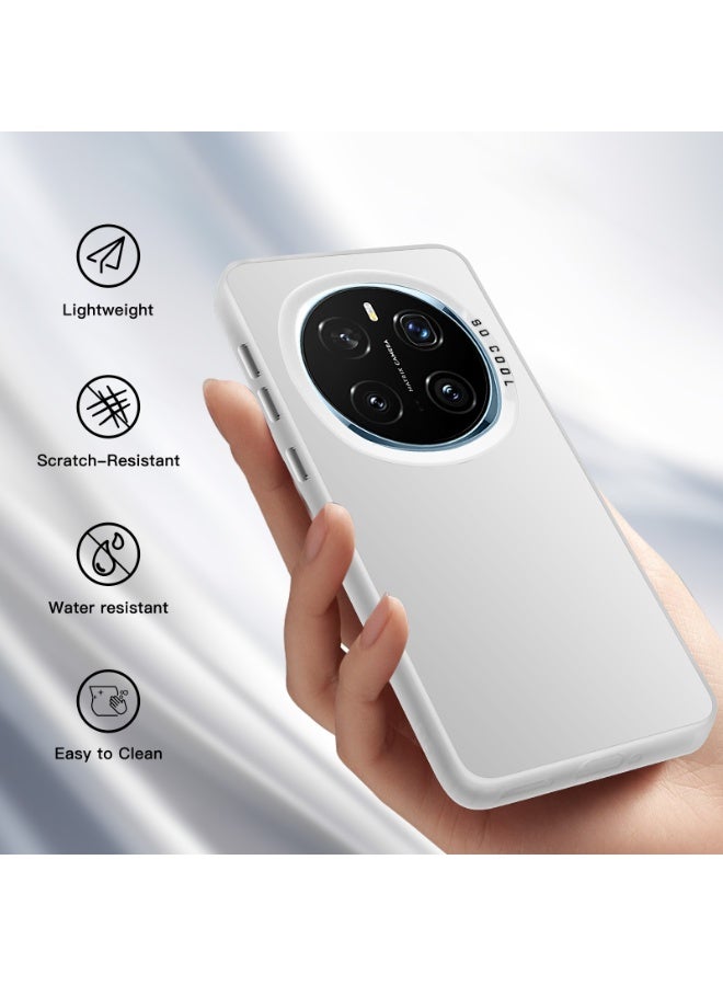 ليوشان جراب هاتف هونر ماجيك 7 برو، جراب هاتف نحيف من مادة TPU، جراب واقٍ كامل مقاوم للصدمات بزاوية 360 درجة لهاتف هونر ماجيك 7 برو. - Image 4