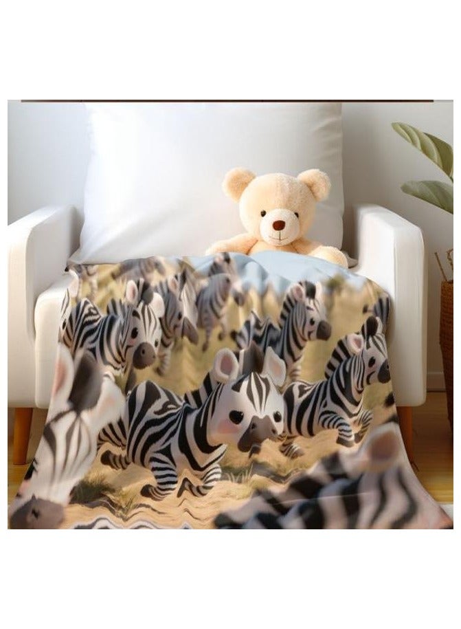 عام بطانية رقيقة من الفانيلا (دافئة ومريحة، ومناسبة للنوم واستخدام الألعاب وإزالة الغبار ومقاومة للرمل) 150 سم * 200 سم - 1153 - Image 4