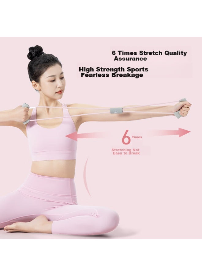 JD.com Jd Jingzao 8-character Resistance Band, Yoga Fitness V-shaped Pull Band, Resistance Stretching Rope, Back Opener, Chest Expander, Glute And Leg Trainer, Elastic Band  - Image 3