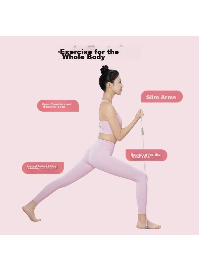 JD.com Jd Jingzao 8-character Resistance Band, Yoga Fitness V-shaped Pull Band, Resistance Stretching Rope, Back Opener, Chest Expander, Glute And Leg Trainer, Elastic Band  - Image 4
