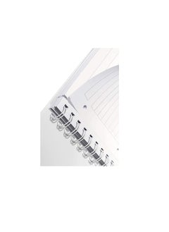 LEITZ Leitz A4 Flexible Cover Notebook, Blue (Wire Bound, 80 Sheets, Ruled, 90 gsm Ivory Paper, Wow Range), Pack of 1  - Image 2
