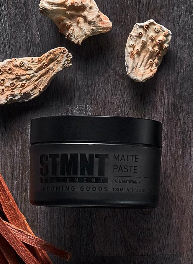 STMNT STMNT Grooming Goods Matte Paste, 3.38 oz | Strong Control | Non-Greasy Formula  - Image 2