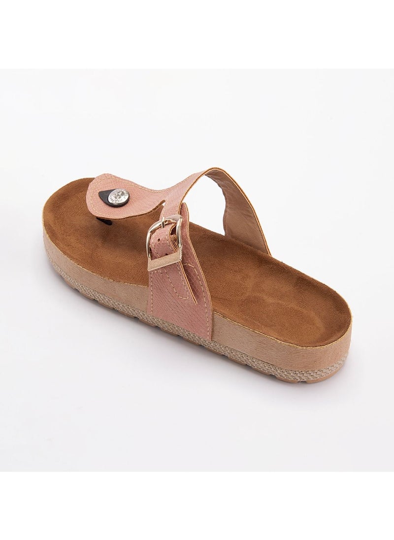Zahwa Slipper 1 Buckle Design  - Image 4
