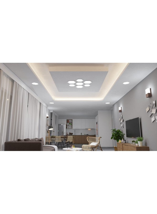 Philips Philips Hexastyle 15W Downlighter(Natural White), Pack of 4 | Cutout - 6 inch | Panel Light for False Ceiling  - Image 5