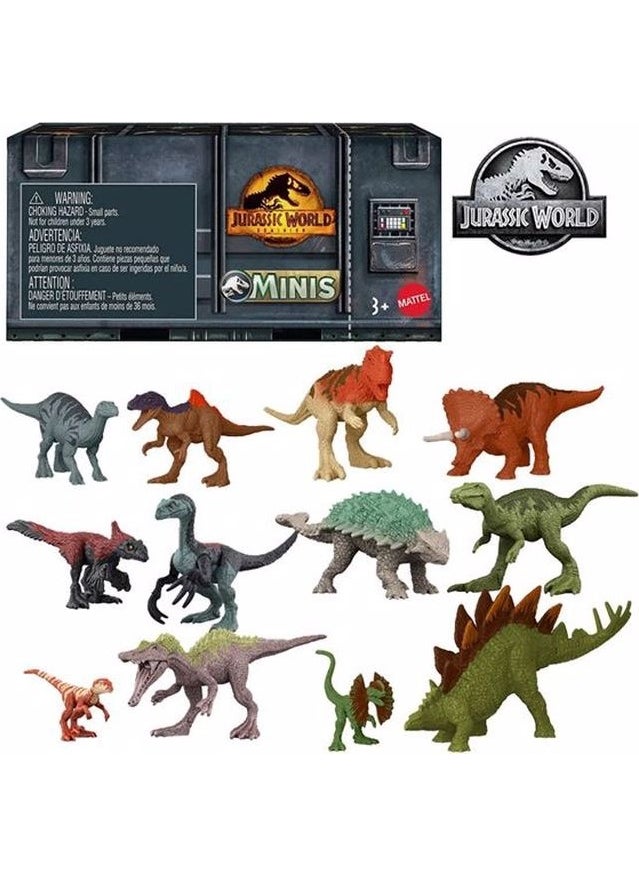 JURASSIC WORLD مفاجأة تعبئة شخصيات ديناصور ميني GWP38  - Image 1