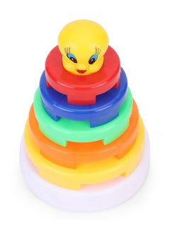 Storio Storio Baby Toys Stacking Multicolor 5 Rings Baby Toys for Toddlers Kids 6 Months,1 Year Old Boys and Girls Pack of 5 Pcs  - Image 4