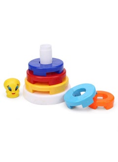 Storio Storio Baby Toys Stacking Multicolor 5 Rings Baby Toys for Toddlers Kids 6 Months,1 Year Old Boys and Girls Pack of 5 Pcs  - Image 2