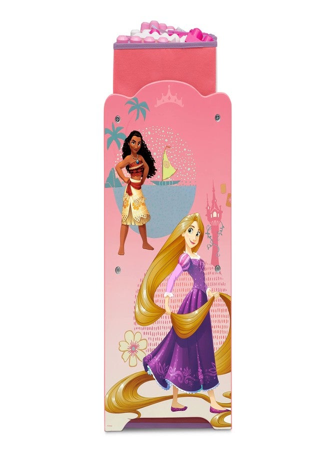 Delta Children Design & Store 6 Bin Toy Storage Organizer, Disney Princess - Image 2