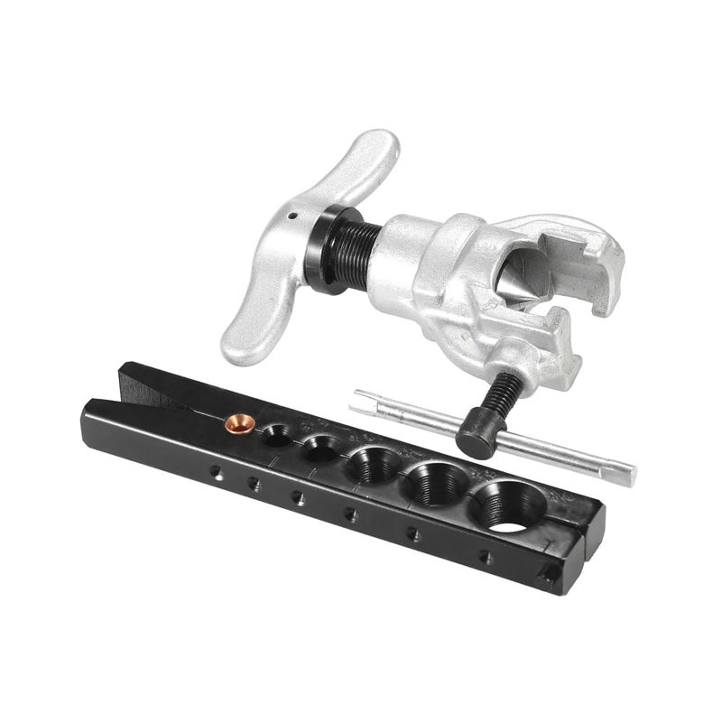 uptodateproducts مجموعة أدوات الفلير اليدوية CT806A للتطبيقات المتعلقة بتبريد المياه والغاز وخطوط الفرامل، نوع مخروط غير مركزي - Image 2