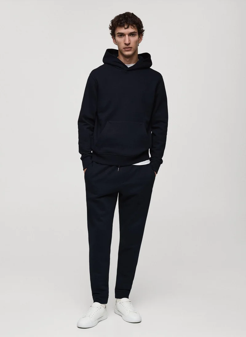 Mango Man Regular-Fit Hooded Sweatshirt