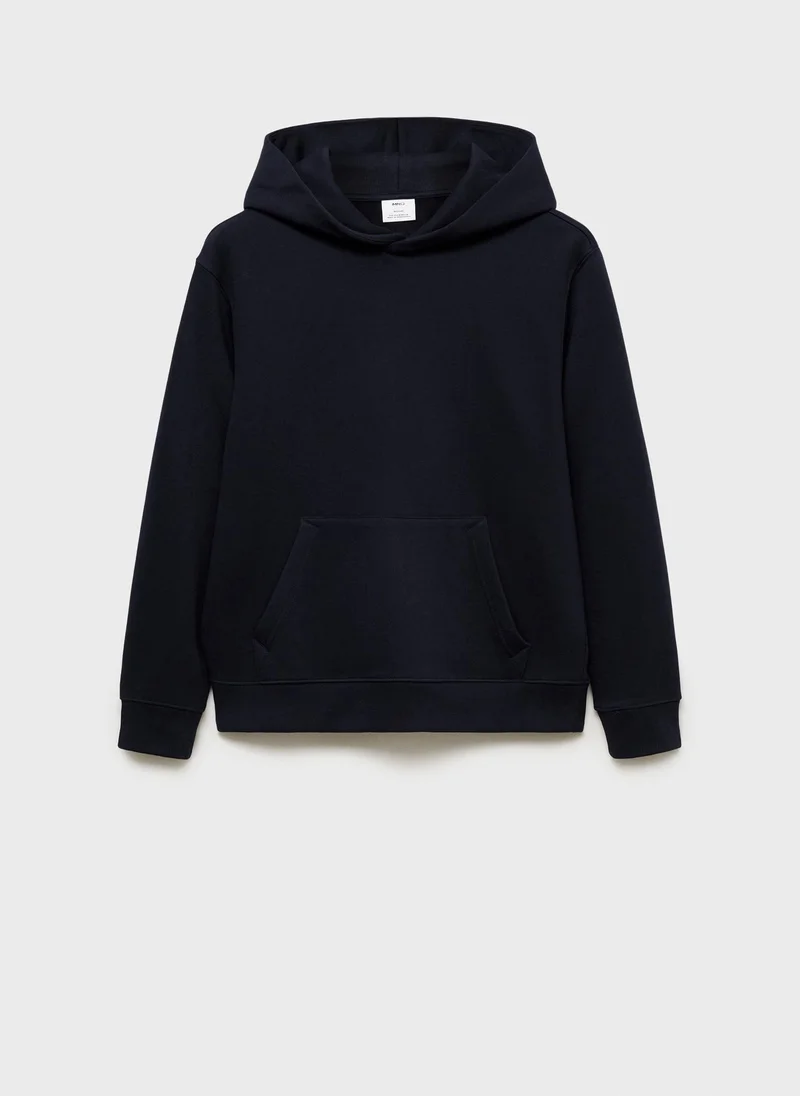 Mango Man Regular-Fit Hooded Sweatshirt