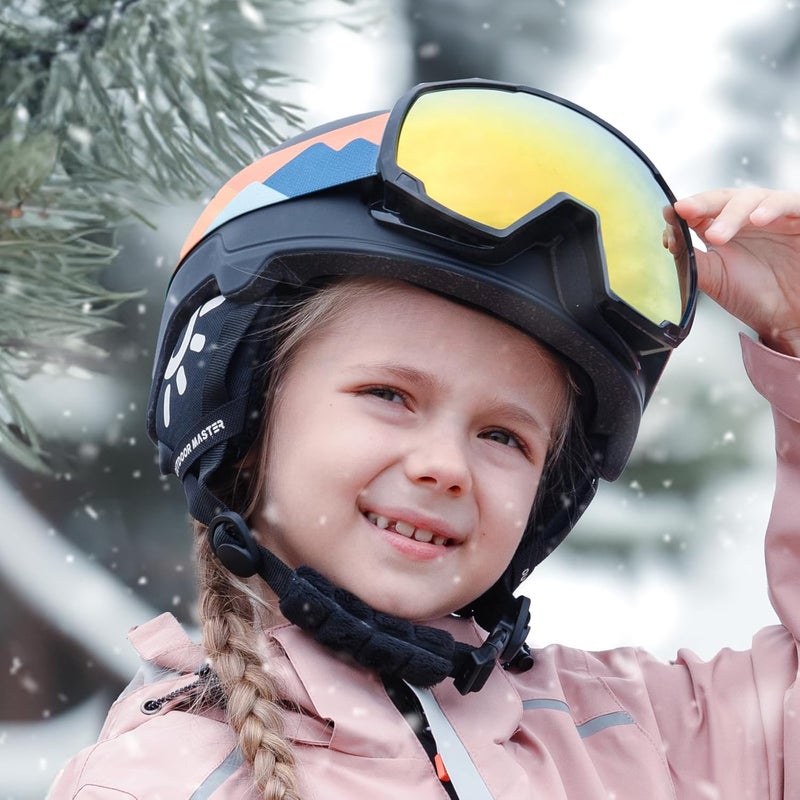 OutdoorMaster نظارات تزلج للأطفال، نظارات تزلج على الثلج - نظارات ثلج للشباب - Image 2