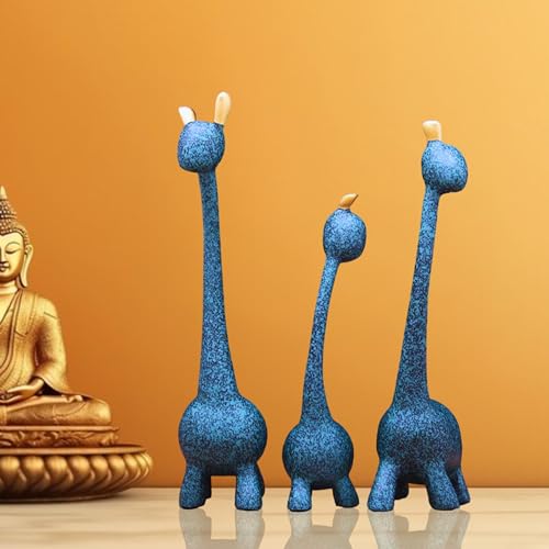 Mariner's Creation Giraffe Home Decor Statue, Animal Figurine Sculpture for Living Home/Office, Dinning Table,Table Decoration, Home Decorations for Living Room Dining Room Coffee Table Centerpiece. - Image 3